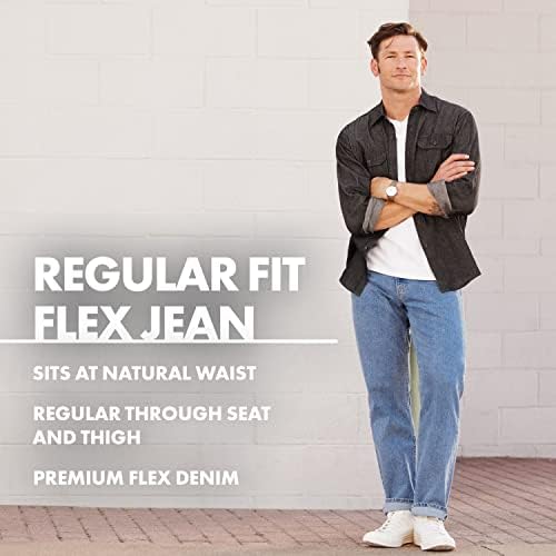 Wrangler Mens Classic 5-Pocket Regular Fit Jean
