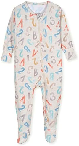 Gerber Baby Girls Rump-StopPBS Footed Pajamas with Eucalyptus Softness