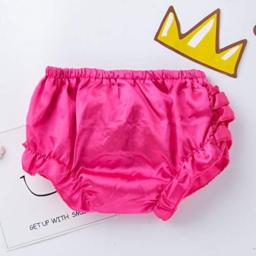 Moonker Bowknot Ruffle Nappy Diaper for Babies 3-12 Months