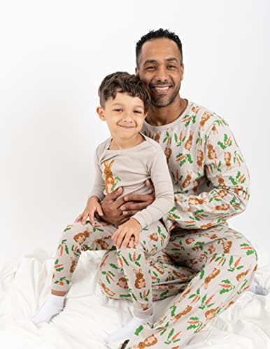 Leveret Kids Pajamas Christmas Prints for Boys Girls