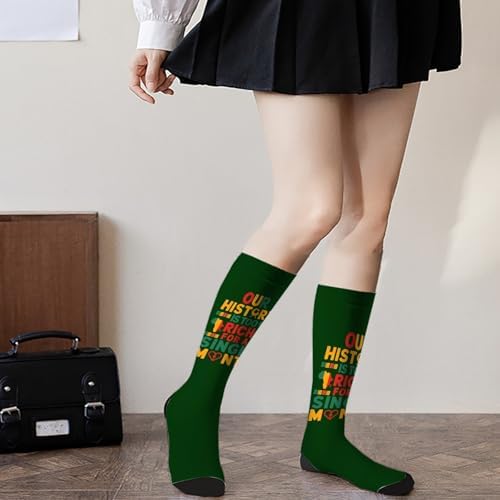 Casual Fun Thigh-High Socks for Men Women