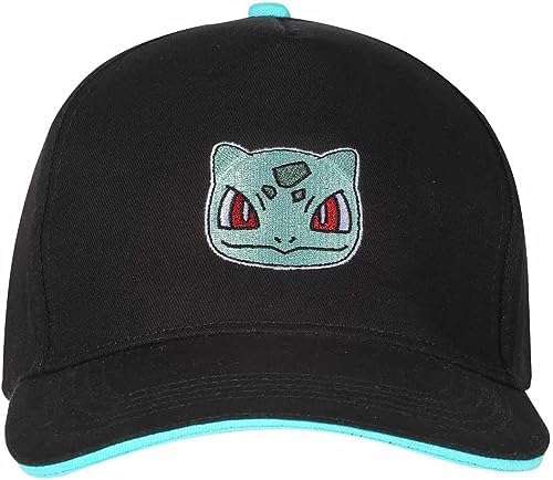 Authentic Pokmon Mens Cotton Baseball Cap with Embroidery - OSZ