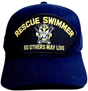 Rescue Swimmer So Others May Live Cotton Patch Hat Ball Cap Blue adult