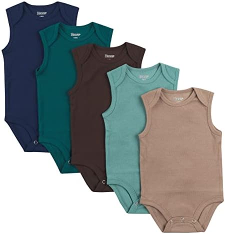 Hanes Baby Toddler Ultimate Flexy Bodysuit 5-Pack