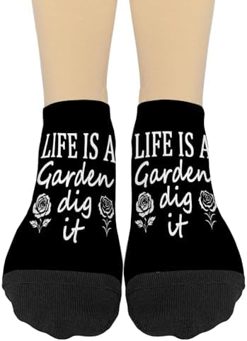 Lifes A Garden Boys Crew Socks Smooth Comfortable for the Day