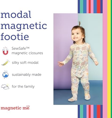 Magnetic Pjs for Kids Easy Sleepwear with Features for Feetsies