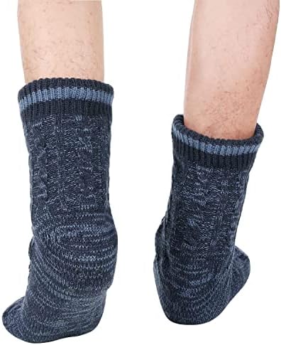 Winter Comfort Warm Fleece Slipper Socks for Men