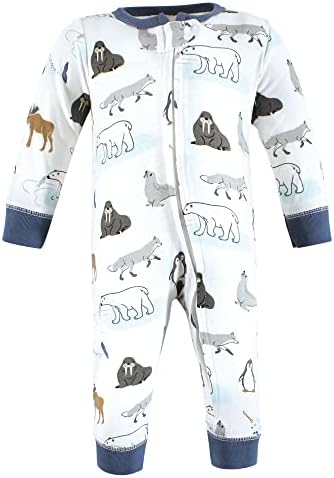 Hudson Baby Baby Cotton Sleep Play