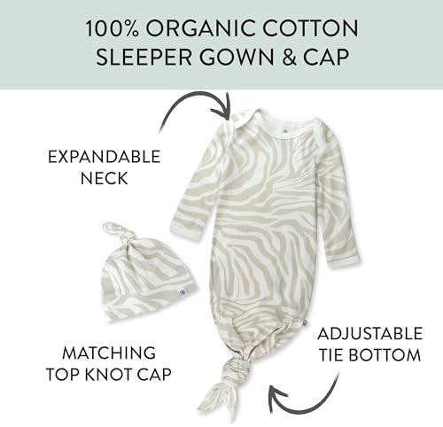 Honest Baby 2-Pack Sleeper Gowns