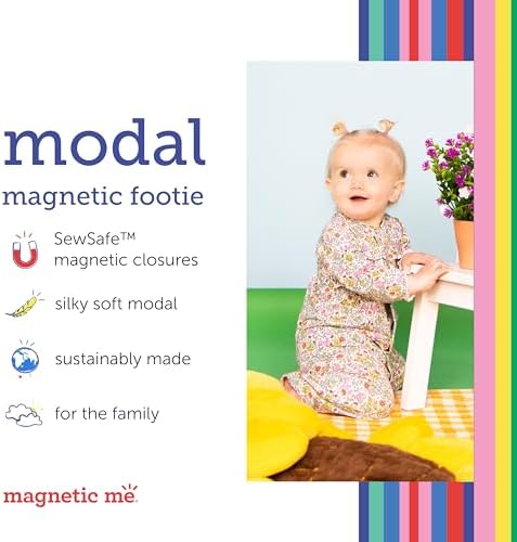 Magnetic Pjs for Kids Easy Sleepwear with Features for Feetsies