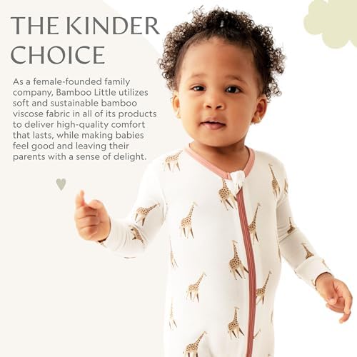Bamboo Little Soft Baby Pjs for Girls