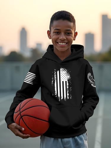 Vibrant 3D Graphic Hoodie for Teen Boys Kids