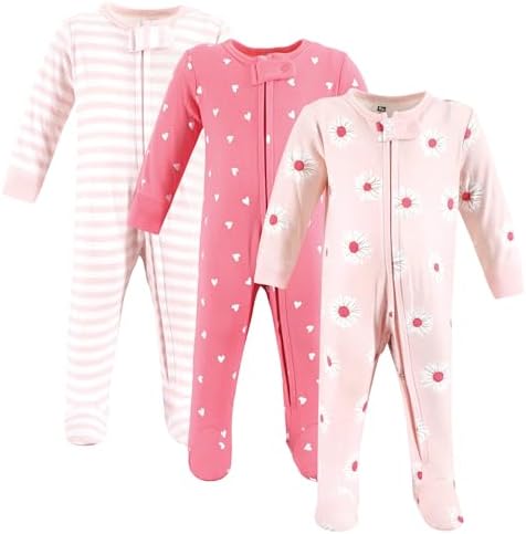 Hudson Baby Unisex Cotton Sleep and Play Set