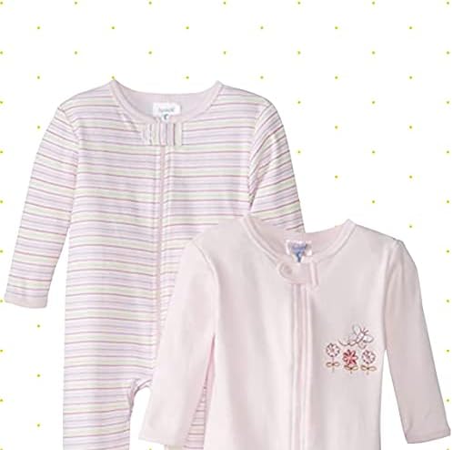 Spasilk Cotton Footie Set for Newborn Girls