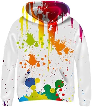 Linnhoy 3D Printed Kids Hoodies 6-15 Years