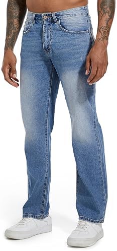 Non-Stretch Denim Jeans for Men