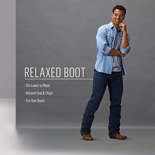 Mens Relaxed Fit Retro Jeans