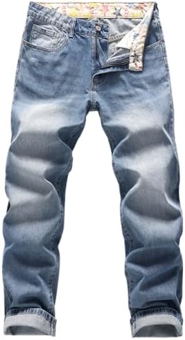 Non-Stretch Denim Jeans for Men