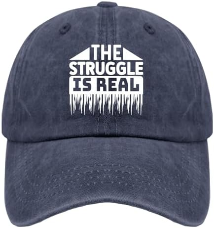 Struggle Is Real Gardening Hat in Black for Men and Boys