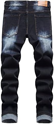 Stylish Slim Fit Mens Jeans - Premium Stretch Ripped Jeans for Men
