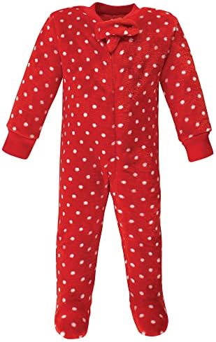 Hudson Baby Baby Girls Plush Sleep and Play Set