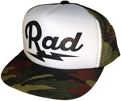 ThatsRad Toddler Camouflage Lightning Bolt Trucker Hat
