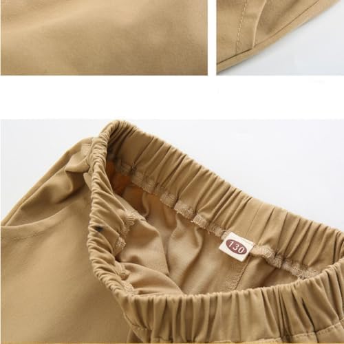 Elastic Waist Trousers for toddlers girls comfy and stylish