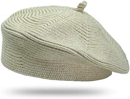 Little Girls Beret Hat - Khaki01