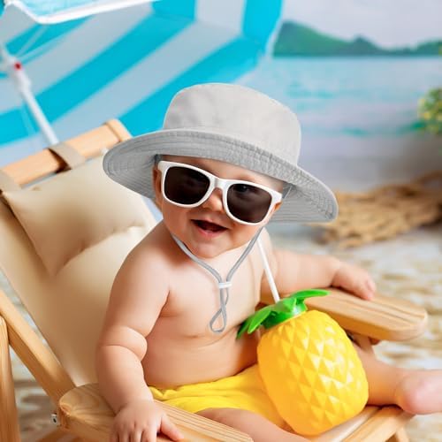 DANMY Toddler Bucket Hat UPF 50
