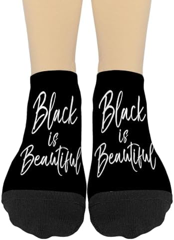 B Is for Brilliants Unique Black Ankle Socks for Girls