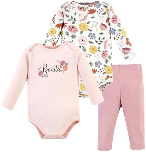 Comfortable Unisex Cotton Bodysuit and Pant Set for Babies