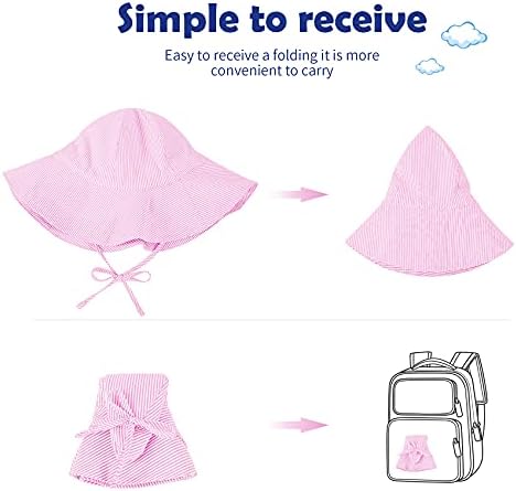 Durio UPF 50 Baby Girl Sun Hat