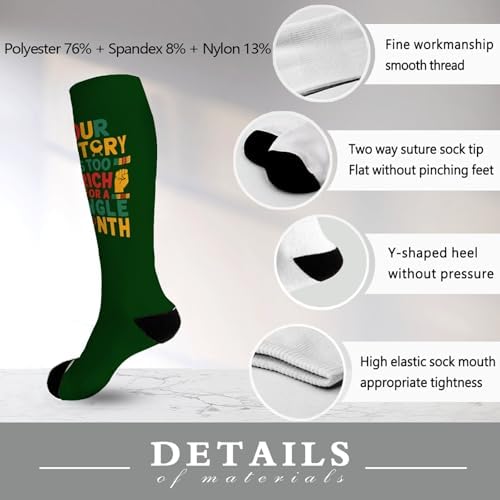 Casual Fun Thigh-High Socks for Men Women