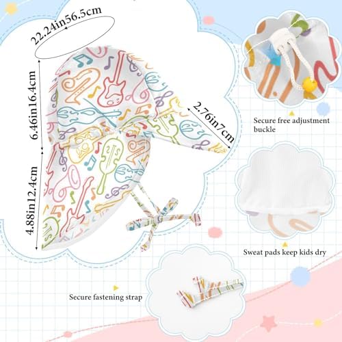 WIFIU Baby Sun Hat for Kids playground for toddler