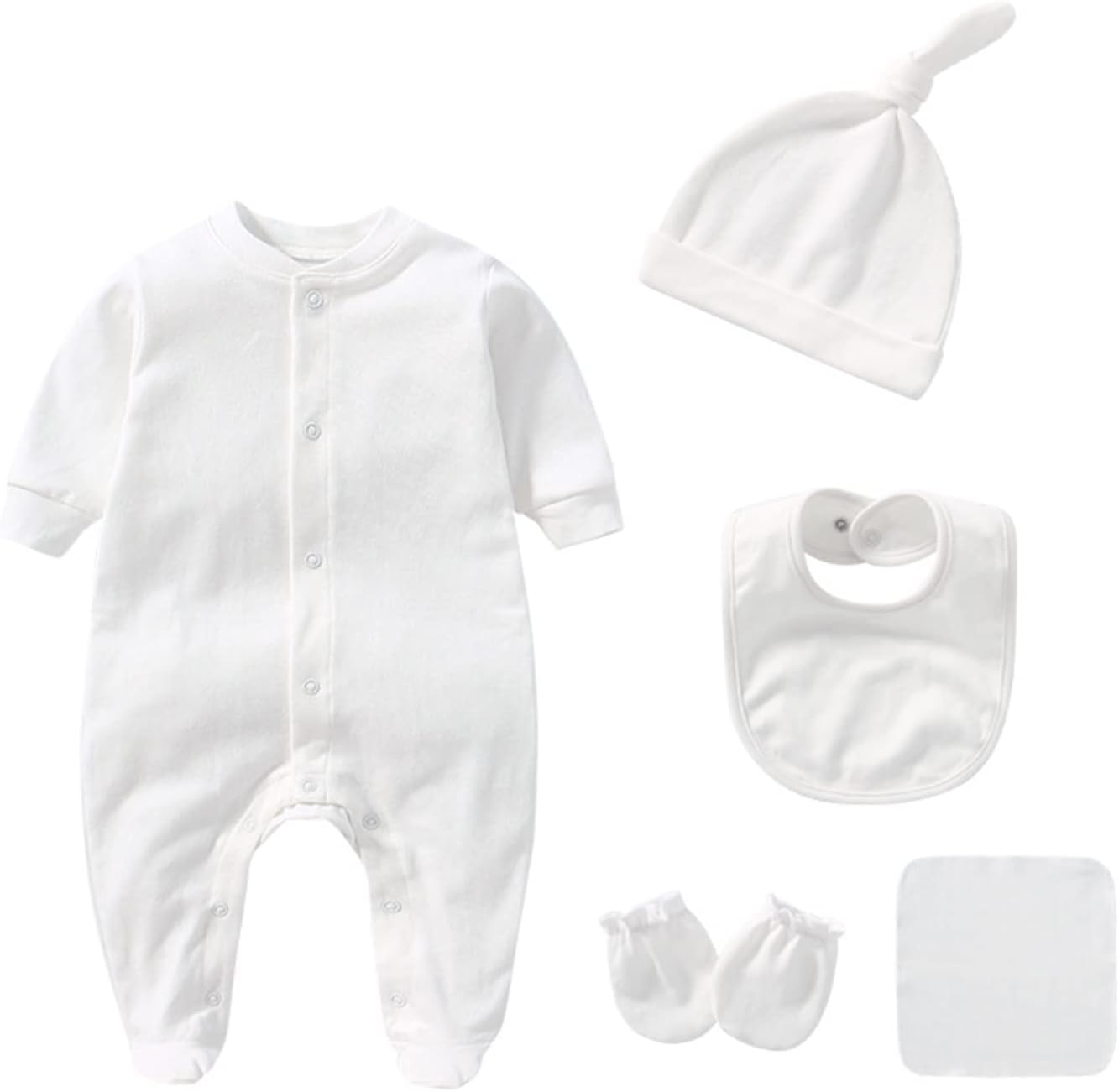 100 Cotton Baby Layette Set