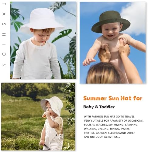 DANMY Toddler Bucket Hat UPF 50