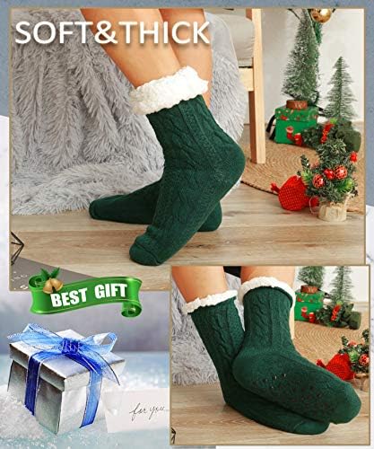 EBMORE Mens Cozy Fuzzy Socks
