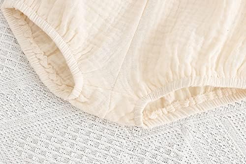 EISHOW Infant Soft Cotton Linen Bloomers 3-Pack