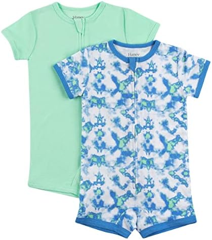Hanes Baby Ultimate Zippin Romper 2-Pack