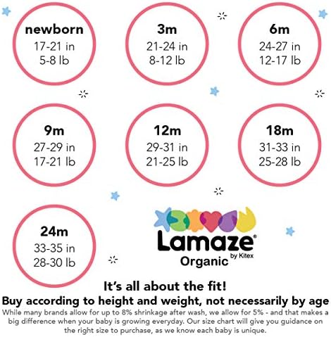 Lamaze Organic Baby Baby Girls Long Sleeve Sleep N Play