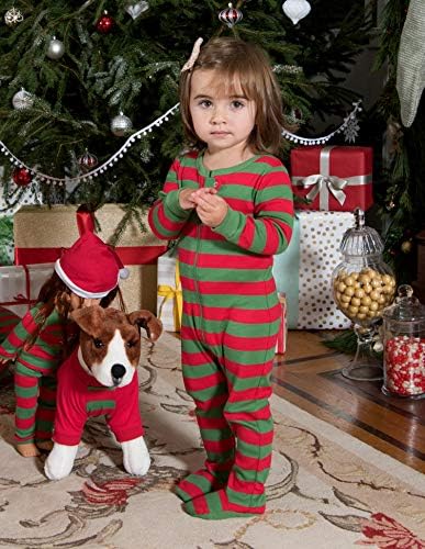 Leveret Kids Pajamas Soft 100 Cotton Sleepwear for Baby BoysGirls Matching Sets
