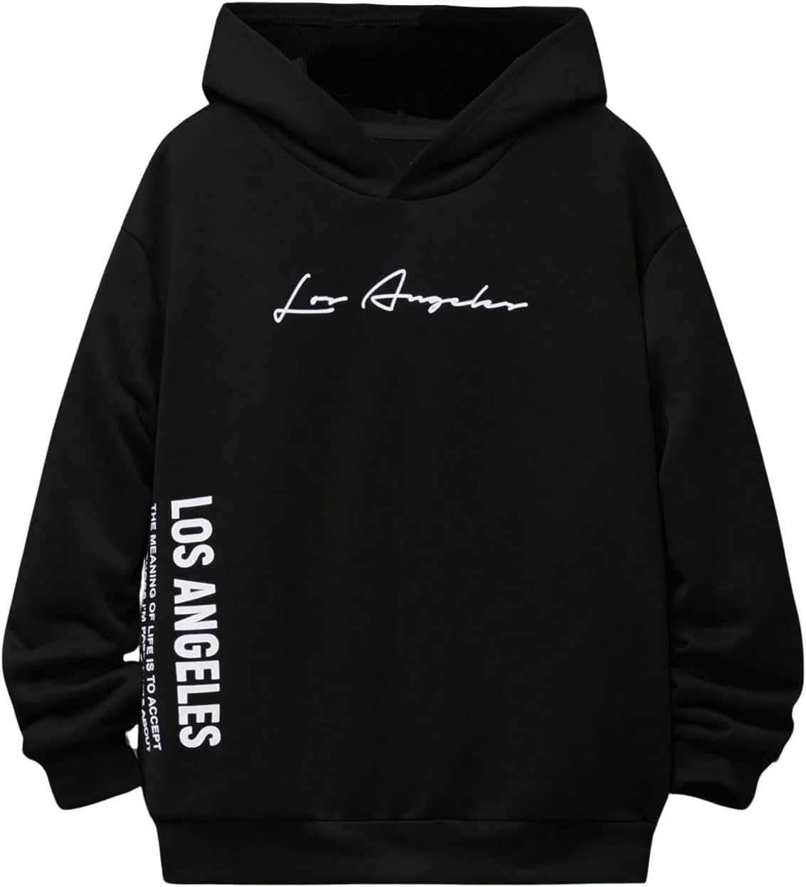 SOLY HUX Letter Graphic Pullover