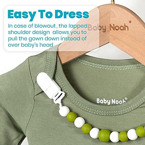 Baby Noah Knotted Gown Newborn Baby Set