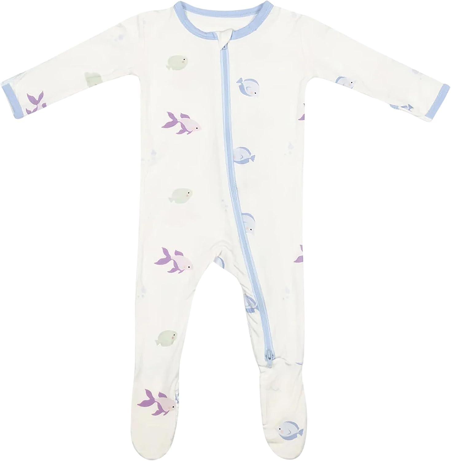 Bamboo Little Soft Footie Pajamas for Babies