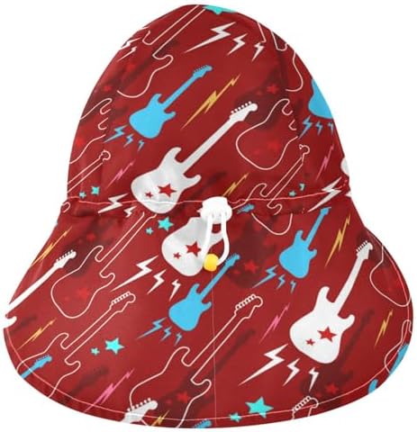 PigSaly Adjustable Toddler Sun Hat Bucket with Wide Brim