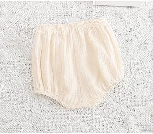EISHOW Infant Soft Cotton Linen Bloomers 3-Pack