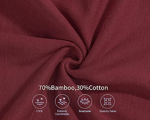 Rayon of Bamboo Pajamas Soft and Warp-Free