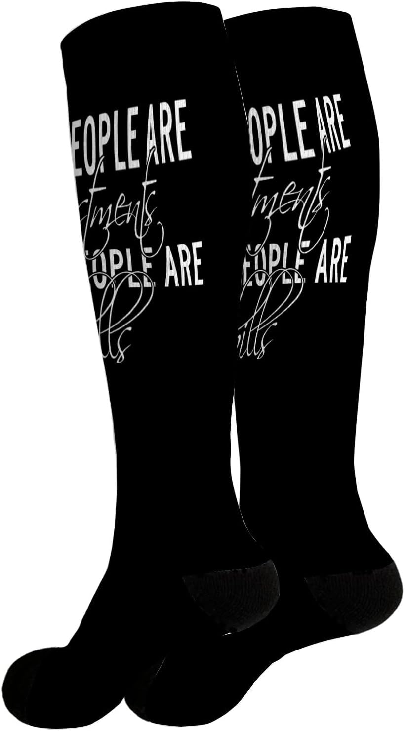 Funny Sarcastic Sayings Athletic Socks for Men Women Boys Unique Design