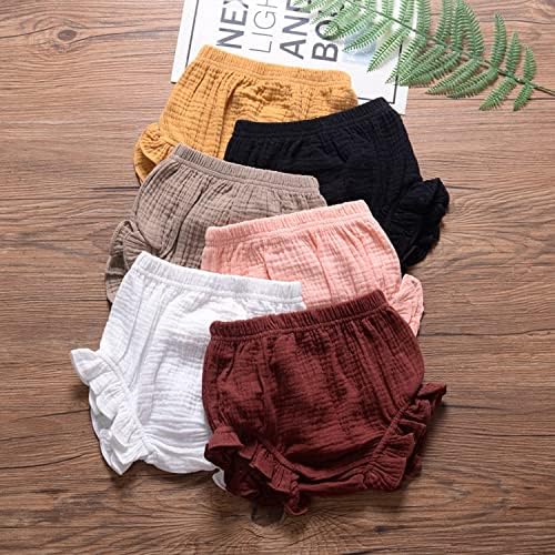 Cotton Ruffle Shorts for Babies