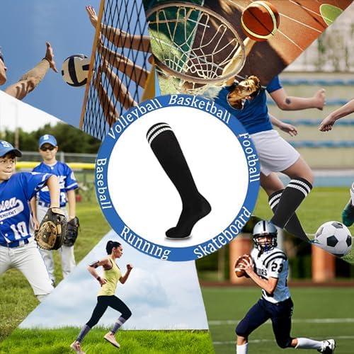 Knee-High Soccer Football Socks for Kids